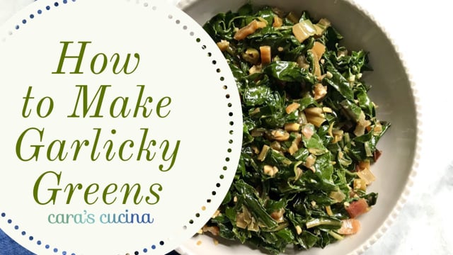 Garlicky Greens