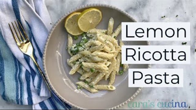 Lemon Ricotta Pasta