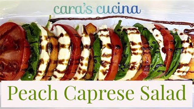 Peach Caprese Salad