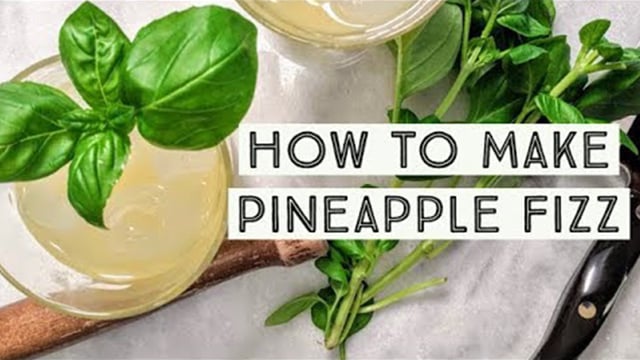 Pineapple Fizz Cocktail